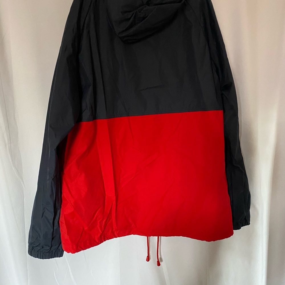 TOMMY HILFIGER Men’s Half Zip Jacket size XL nylon front pocket adjustable hem - Picture 3 of 10
